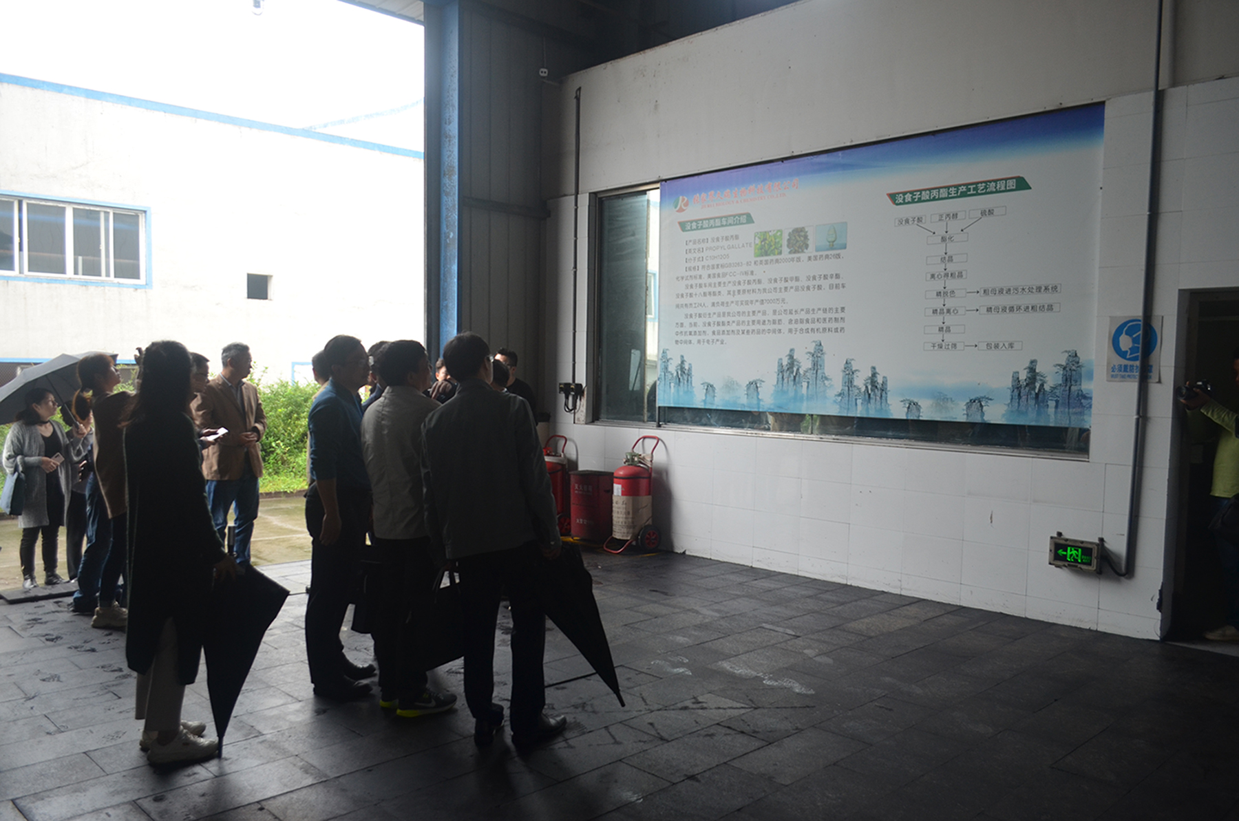专家组一行来公司考察调研